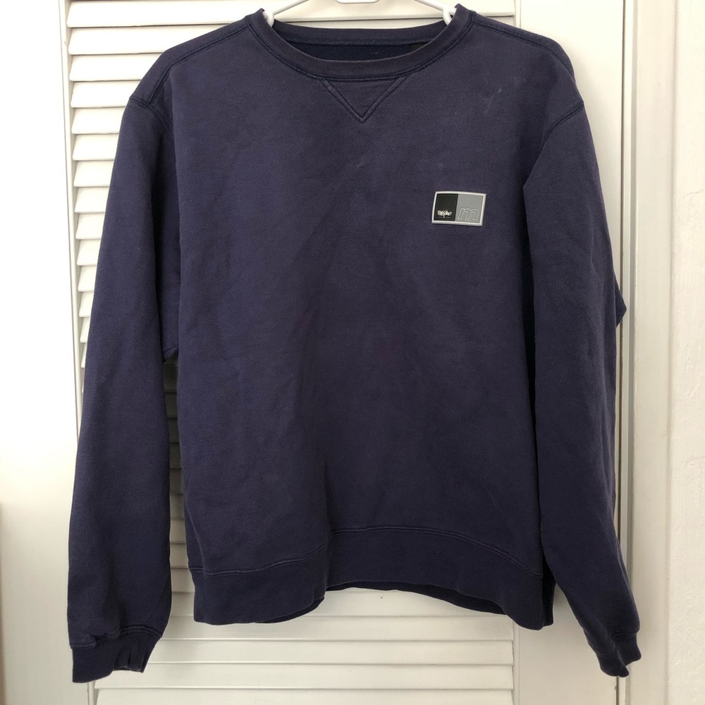 Vintage Mossimo navy blue crewneck sweatshirt